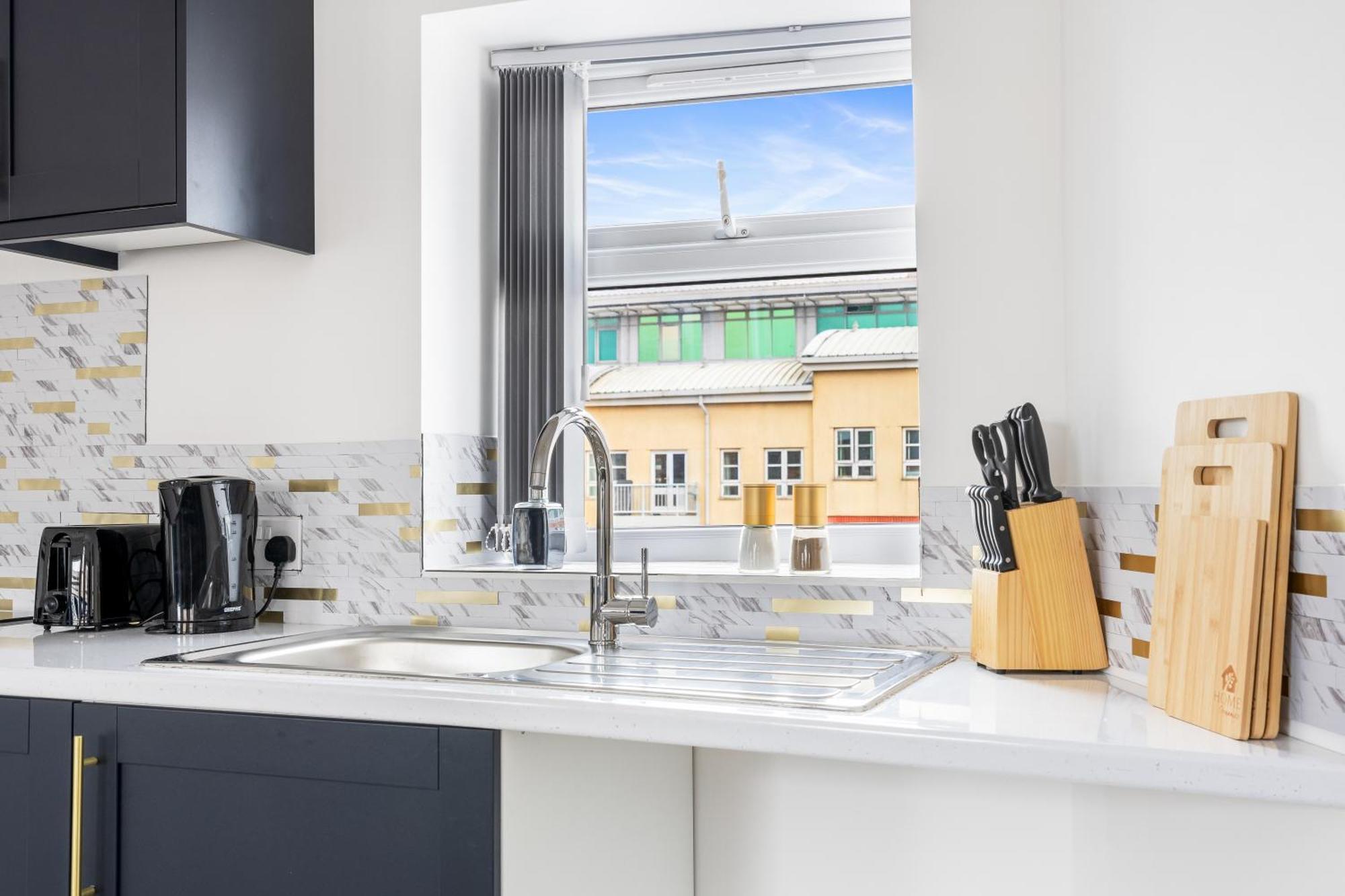Boutique Family Apartment In Jewellery Quarter For 6 Birmingham Dış mekan fotoğraf